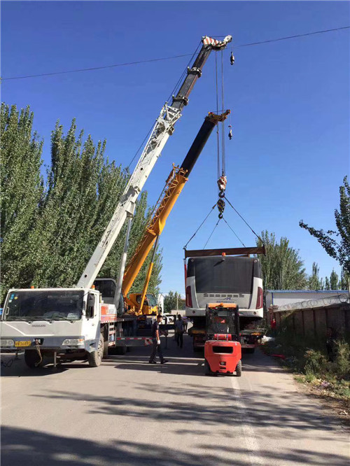 团风县港口集装箱搬运案例